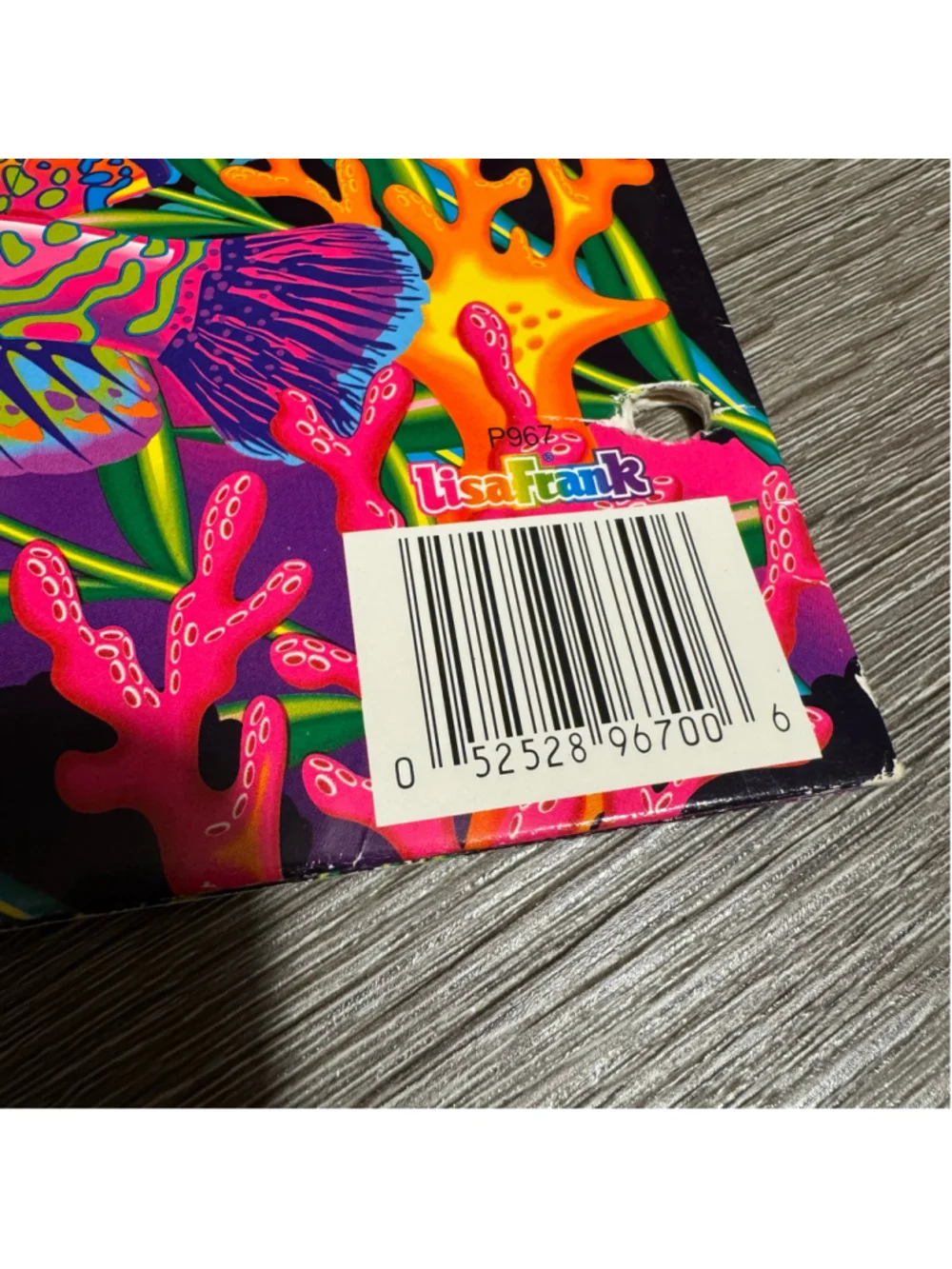 Vintage 2004 Lisa Frank - Seal Pup Ocean Coral Folder